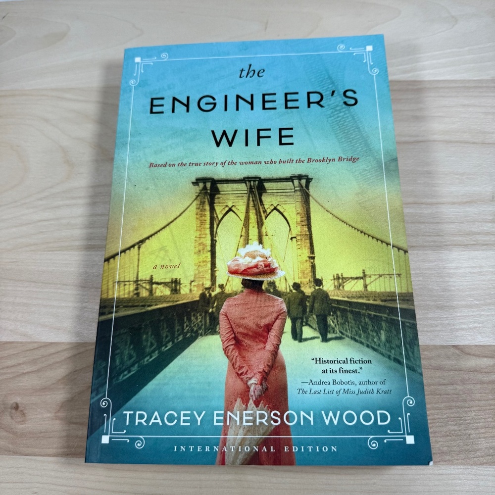 THE ENGINEER'S WIFE by Tracey Enerson Wood Buy 1 for $12, 2 for $20, 3 for $24!